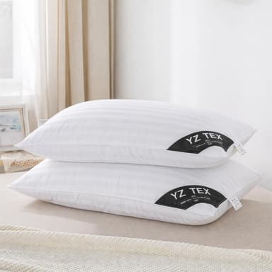 YXTEX YXTEX Goose Feather and Down Pillows 2 Pack